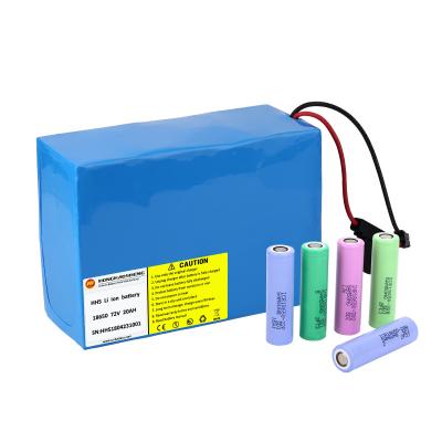 China Electric Bicycles/Scooters Lithium Ion 72V Battery Pack 20Ah 30Ah 40Ah 50Ah 60Ah Lifepo4 Battery 72 Volt 100Ah For Scooters Motorcycles for sale