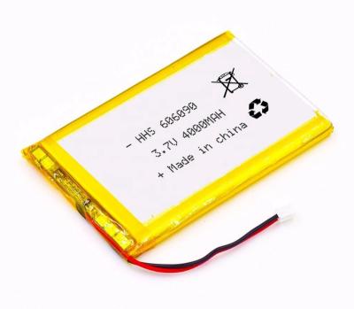 China Consumer Electronics High Capacity Tablet PC Battery 4000mah 3.7v 14.8wh 606090 Polymer Li-ion Battery for sale