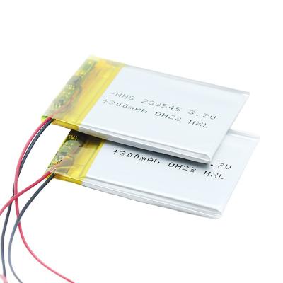 China High quality toys 233545 lithium polymer battery 3.7v 180mah lipo battery with PCM for sale