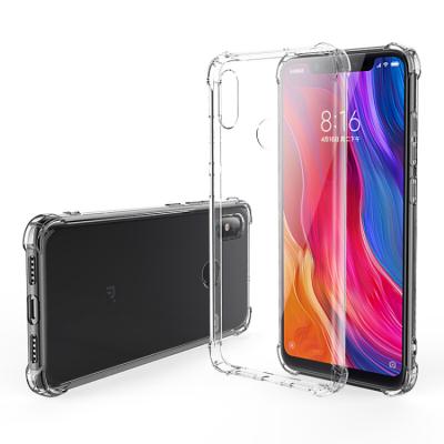 China Antiknock For Xiaomi MI A2 A3 9 9T 10 11 Transparent Anti-drop TPU Phone Case For Xiaomi Redmi Note 7 7A 8A 9A 9C 8 8T 9 for sale