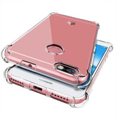 China Antiknock For Huawei P40 P30 P20 Pro Lite Anti-drop TPU Clear Phone Case For Huawei Y5P Y6P Y7P Y5 Y6 Y7 Y9 30 20 Mate 40 for sale