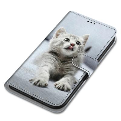 China Dust Proof For Huawei P40 P30 Pro Lite Mate 40 30 Flip Wallet PU Leather Painted Phone Case For Y5P Y6P Y7P P Y7A Y9A Smart Case Cover for sale