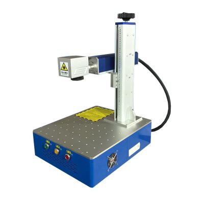 China 20W 30W 50W Deep UV Plastic Jewelry Marker DIY Gold Steel Engraving Fiber Laser Marking 20W 30W 50W Optional Rotary Cutting Cutting Machine For Metal for sale