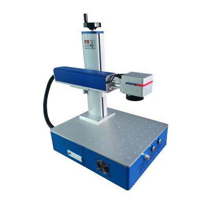 China Laser marking portable mini fiber laser marker 20W 30W 50W laser marking machine qr code laser marking engraving machine for sale