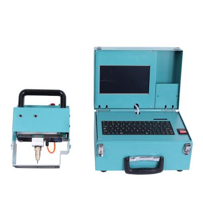 China 30*80mm portable pneumatic spotting machine CM3080 30*80MM for small motor motorcycle vehicle automotive frame number 220V/110V for sale