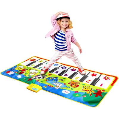 China Toy Amazon Kids Piano Mat Electronic Musical Piano Mat 53