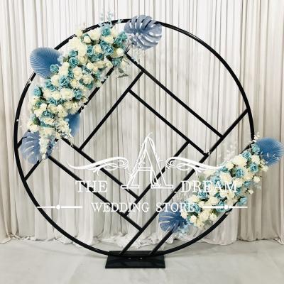 China BD-SS003-BK Backdrop Black Round Backdrop D200cm For Wedding And Event Decoration / Fondo Boda From A Dream Wedding Shop for sale