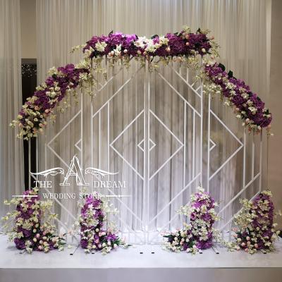 China White Geometric Event Decoration Panels For Wedding Entrance For Events Decoration / Fondo de Boda From The Popular Weddings Store A's Dream Wedding for sale