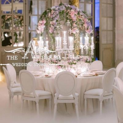 China DC-AL026 Modern White Wedding Dining Chairs For Event Banquet Furniture Silla Boda Mobiliario From The One Store The Dream Wedding for sale