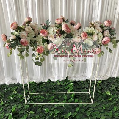 China Pink Table Decor TAD-CEN-FL019 Flower Centerpiece Cavity Off Wedding Stand Decoration Flore Centro The One Shop The Dream Wedding for sale