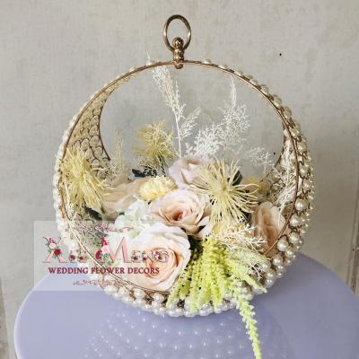 China TAD-CEN-FL016 Weddings TAD-CEN-FL016 Pearl Wedding Flower Centerpiece Mesa The Decoration/Flore Centro A XieMeng Flower Dream Wedding Shop/Decor for sale