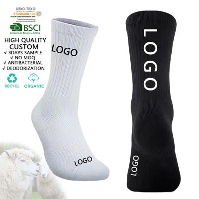 China Custom Designer High Quality QUICK DRY Ankle Compression Sports Crew Logo Wool Socks Women Socks for sale