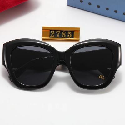 China 2022 fashion trend color tide brand sunglasses women's new fashion sunglasses men's sunglasses beautiful and handsome GUC2785 for sale