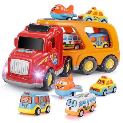 China Children's best-selling Amazon best-selling toys for children's toys plastic custom model toys vehicle hobby vehicle children's truck friction truck boy other toys for sale