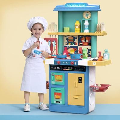 China Pretend Play Toy Set Toy For Girl Kids Games Furniture Pretend Play Kids Interactive Other Educational Kitchen Toys for sale