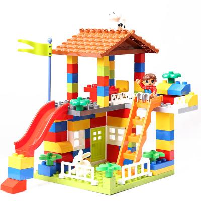 China Plastic Construction Toys Building Block Toy Block Toy 89 pcs diy for sale