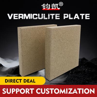 China Vermiculite Board For Fireplace Vermiculite Insulation Board 300*400 for sale