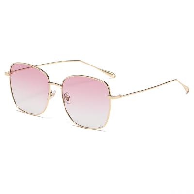 China New Polarized Women Sunglasses PS31755 Fashion Metal Riding Outdoor Lenses Shape Driving Sunscreen Sunglasses Wholesale for sale