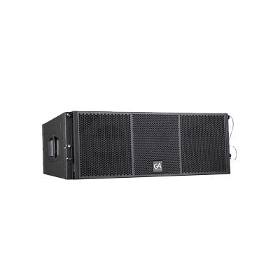 China Outdoor Professional Active Double 10 Inch Powered Line Array Speakers Sound System For Outdoor for sale