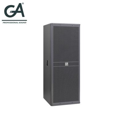 China Indoor Cheap Dual 15 Inch Powerful Outdoor PA System Sound Speaker for sale