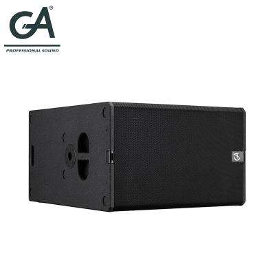 China New Design 15 Inch Subwoofer Speaker DJ Dual Woofer for sale