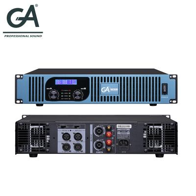 China Equipment Professional Audio 2 Channel Stage Performance Amplifier Powerful Sound For Line Array Speakers for sale