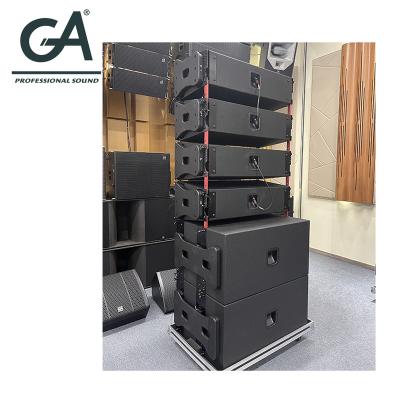 China Professional Club Sound System Concert Dual Line Array Speakers Active and Passive Mode 10 Inch Sound Speaker for sale