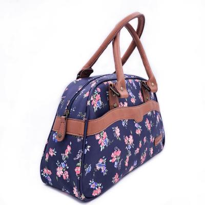 China Fashion autumn women's handbags new 2022 brand messenger female lady bags printed flowers fashion shoulder waterproof tote bags for sale