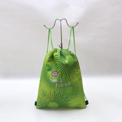 China Waterproof Promotional Waterproof Insulated Suction String Backpack Bag Polyester Cooler Bag for sale