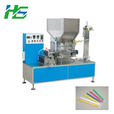 China Paper Food Straw Single Packing Machine Automatic Paper Straw Single Multiple Packing Machine Te koop