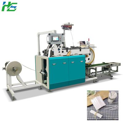 China Full Automatic Hotels Paper Stick Making Machine For Lollipop And Chocolate Decoration zu verkaufen