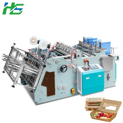 China Production of White Cardboard Packaging Takeaway Box Forming Machine Instant Food Packaging Box Forming Machine for sale