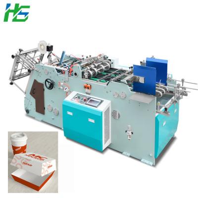 Cina food & Beverage factory multifunctional three servos fast burger cartoner in vendita