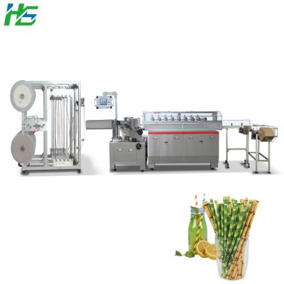 Cina Improved Paper Straw Machine Manufactory Straw Making Machine High-Speed ​​Paper Straw Machine Automatic Paper Straw Beverage New in vendita