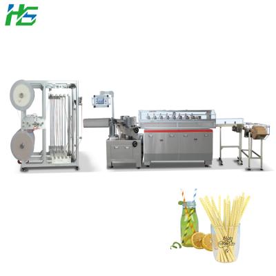 중국 Beverage Straw Making Machine High-Speed ​​Full Automatically Paper Drinking Straw Making Machine 판매용