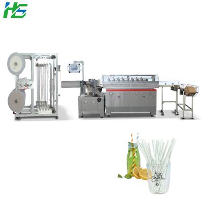 Cina High Speed ​​Automatic Straw Juice Pla Multi Cutters Biodegradable Paper Drinking Straw Beverage Making Machine in vendita