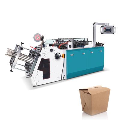 China Producing Safe Three Dimensional Noodle Paper Box Erecting Machine for sale