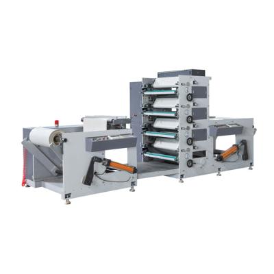 China Production of New Style Portable 4 Color Printing Price Flexo Printing Machine à venda