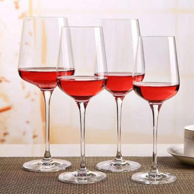 China Stock Wine Cup Crystal Factory Wholesale High Quality Stock Glass Goblet Glasses for sale