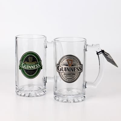 China Food Grade Safe Hot Sales Durable Germany Beer Mug Glass For Bar Crystal Beer Tulip Pint Glasses for sale