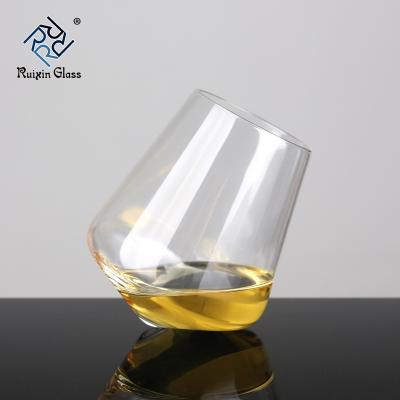 China Viable Hand Blown Crystal Whiskey Glass Tumbler Drinking Funny Lead Free Whiskey Glasses for sale