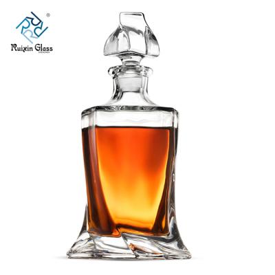 China Eco-friendly Wholesale Globe Decanter Glass Whiskey Decanter Set for sale