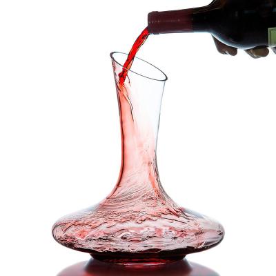 China Hot Selling Eco - Friendly Amazon 1800ml Bulk Wine Glass Decanter For Holiday for sale