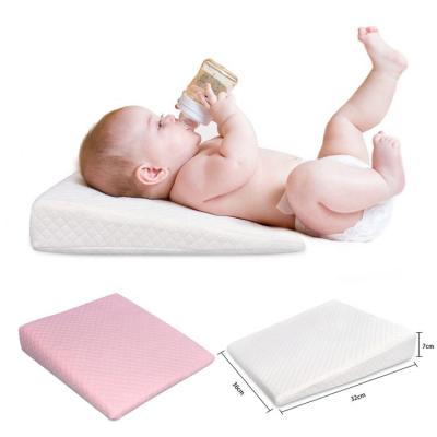 China Anti Dust Mite Sleeping Position Cradle Baby Wedge Pillow Prevent Flat Head Antireflux Raised Colic Pillow Cushion Shaping Pillow for sale