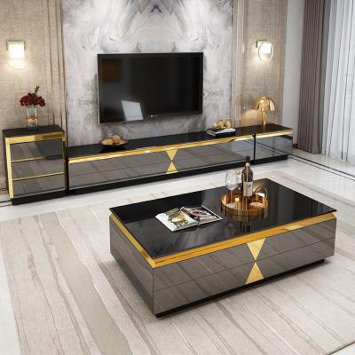 China Convertible New Fashion Comfortable Furniture Tables Decor Round Marble Coffee Table for sale