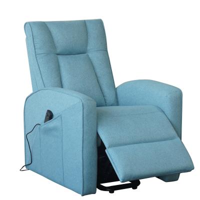 China Massage Modern Home Electric Recliner Sofa Microfiber Fabric Recliner Sofa for sale