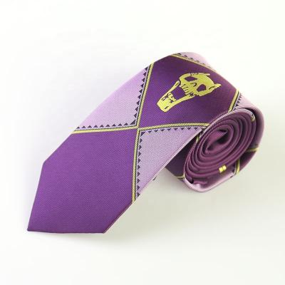 China Casual/Formal/JoJo's Factory Direct Bizarre Logo Tie from QUEEN JOJO'S KILLER Cosplay Adventure Accessory Kira Yoshikage Cheap for sale