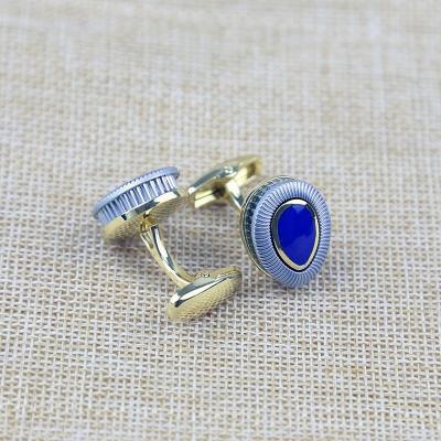 China Factory direct sales brass custom fashion make custom round unique cufflink for sale