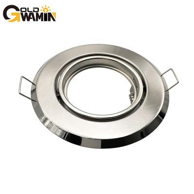 China Modern High quality iron made downlight housing for MR16 GU10 and G5.3 LED spotlight for sale