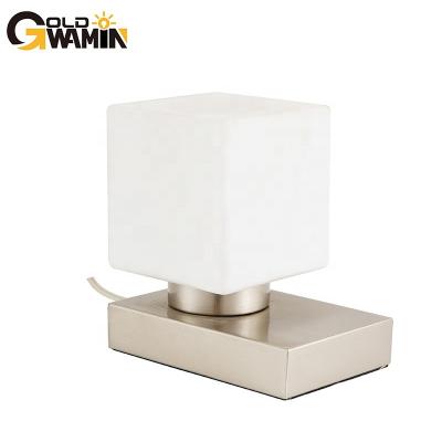 China Modern Deluxe style bed side led table lamps for hotel or bedroom for sale